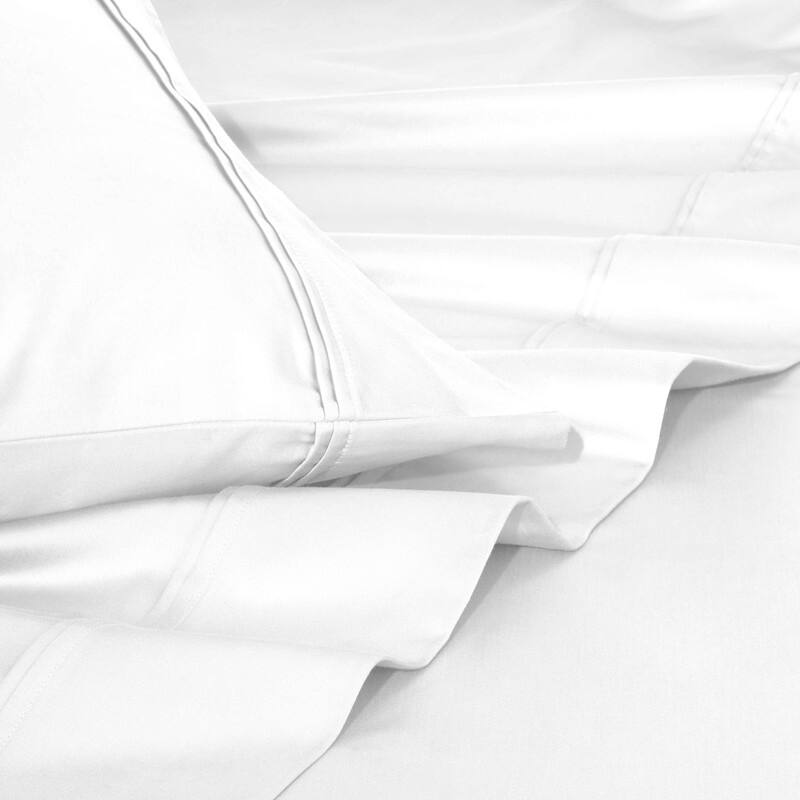 Blue Nile Mills Egyptian Cotton 1100 Thread Count Eco-Friendly Solid Sheet Set