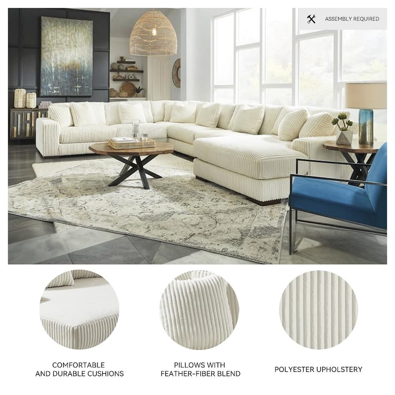 Signature Design by Ashley Lindyn 6-Piece Sectional with Chaise