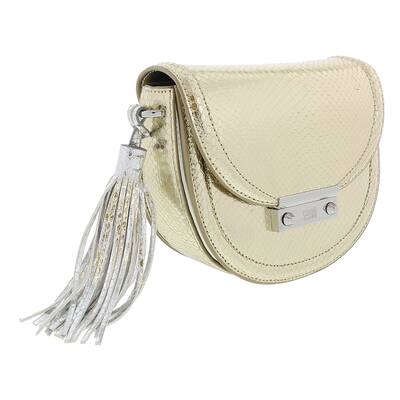 Roberto Cavalli Class Linda 001 Light Gold Small Shoulder Bag for womens