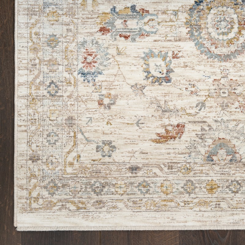 Nourison Heirloom Blend Indoor only Cream / Ivory Persian Area Rug