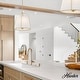 preview thumbnail 2 of 6, Hunter Atmore Alturas Gold 3 Light Pendant - Modern & Contemporary, Transitional - Kitchen, Dining Room, Entryway