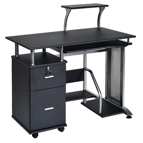 Shop Costway Computer Desk Pc Laptop Table Workstation Home Office