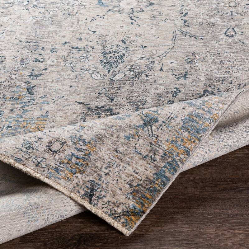 Livabliss Cardiff Modern Area Rug - 2'8" x 7'3" - Blue