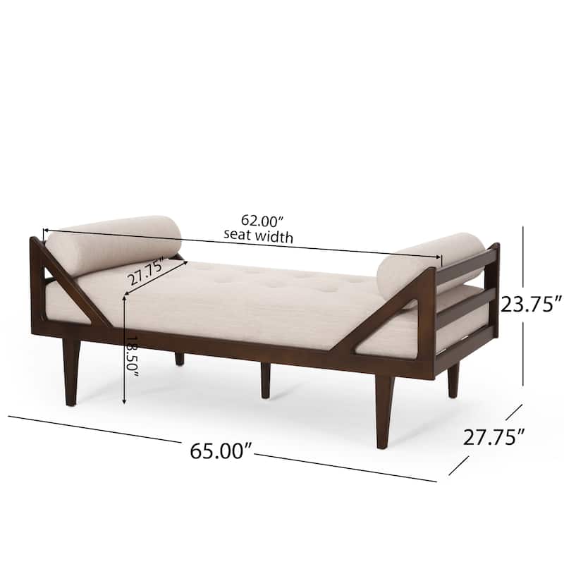Elegant and Comfortable Two-Armed Chaise Lounge for Stylish Relaxation
