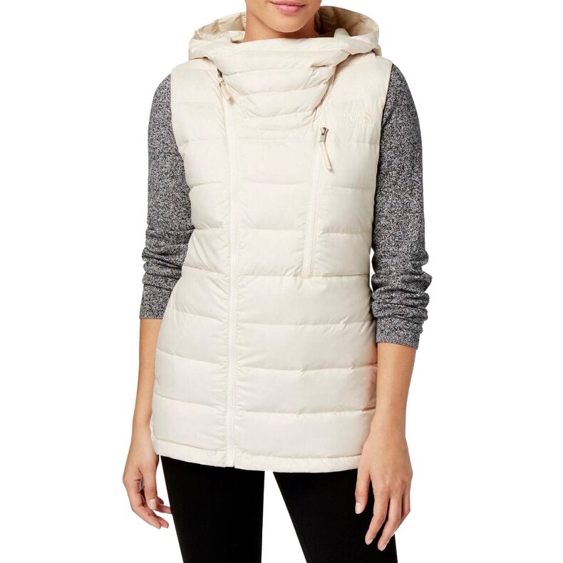 north face womens hooded vest