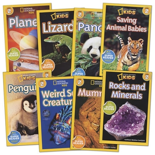 Shop National Geographic Readers Level 2 (Set of 8) Free Shipping