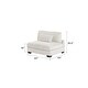 preview thumbnail 7 of 17, Bentley Ottoman Gray / Cream / Black