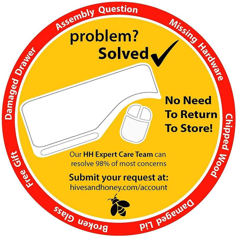 Hives & Honey Hillary White Jewelry Armoire