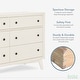 preview thumbnail 6 of 15, Evolur Loft Antilia Mid-Century Double Dresser