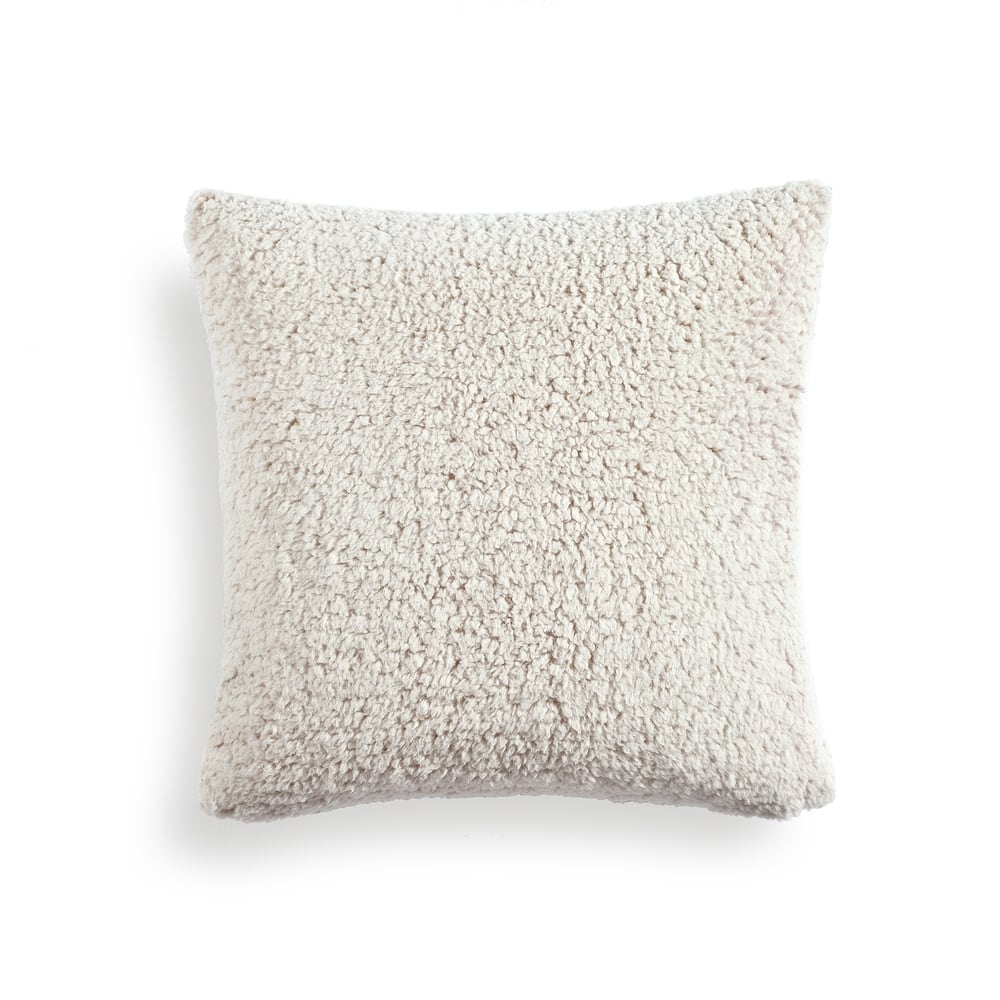 Lush Decor Cozy Soft Sherpa Reversible Decorative Pillow Cover