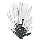Kitchen Knife Sets that Match 13X Vegetable Chopper Food Slicer Onion Cutter Dicer Veggie Fruit Tomato Kitchen - M