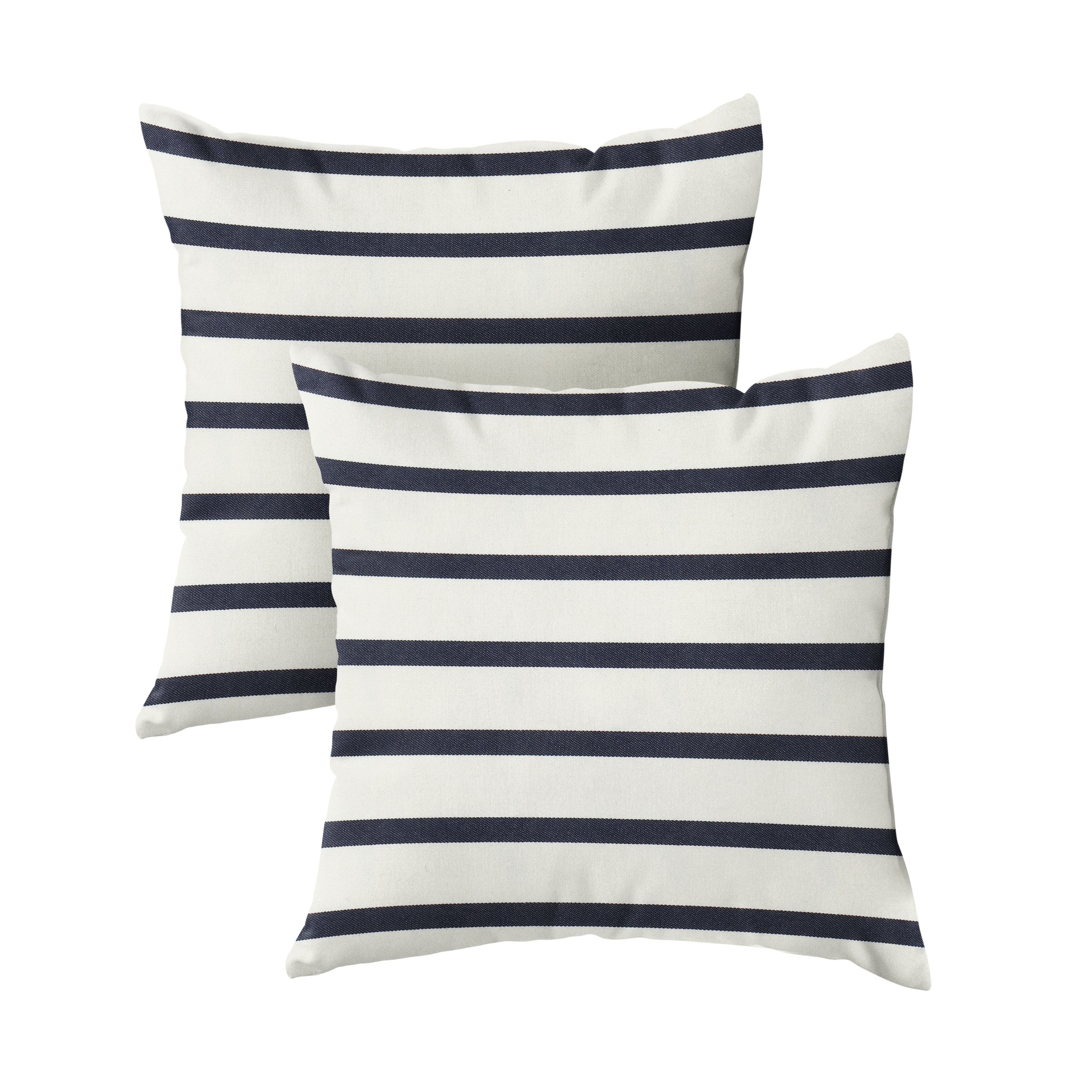 Sorra Home Sunbrella Outdoor Knife Edge Pillow Set of 2