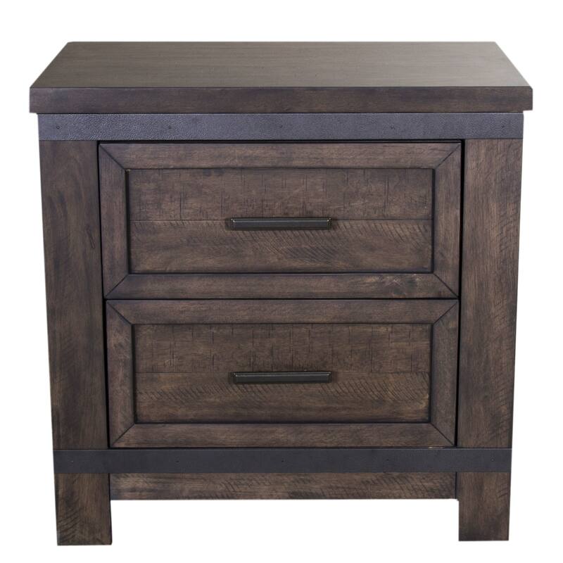 Liberty Furniture Thornwood Hills Storage Bed, Dresser & Mirror, Chest, Night Stand - King or Queen