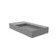 preview thumbnail 120 of 175, Juniper Stone Solid Surface Wall-mounted Vessel Sink