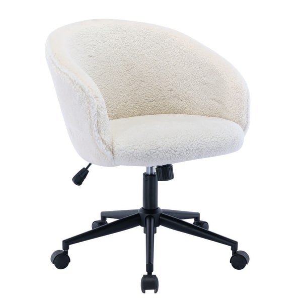 Ergonomic Home Office Chair with Lumbar Support and Swivel Adjustable Mid  Back Double Seat Cushion Task Chair - Bed Bath & Beyond - 38005274