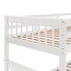preview thumbnail 27 of 52, Modern Twin over Full Bunk Bed With Drawer,Storage And Guard Rail,Solid Construction for Kids