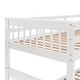 preview thumbnail 10 of 40, Twin-Over-Full Bunk Bed Storage Bed Frame with Stairway, Drawer, Storage and Guard Rail for Bedroom, Dorm, for Adults