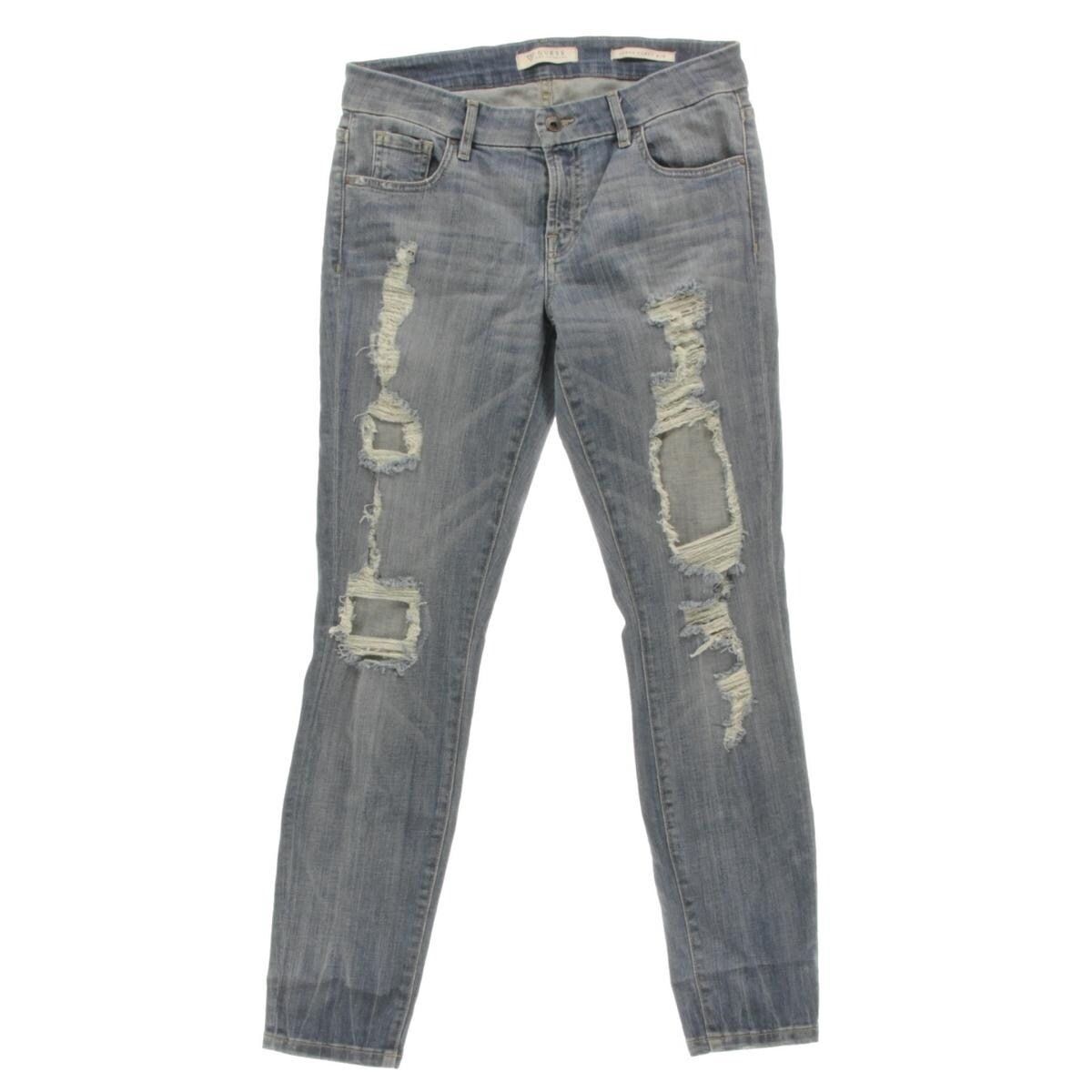 guess power curvy mid black