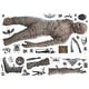 preview thumbnail 1 of 6, Classic Monsters The Mummy Giant Peel and Stick Wall Decals by RoomMates