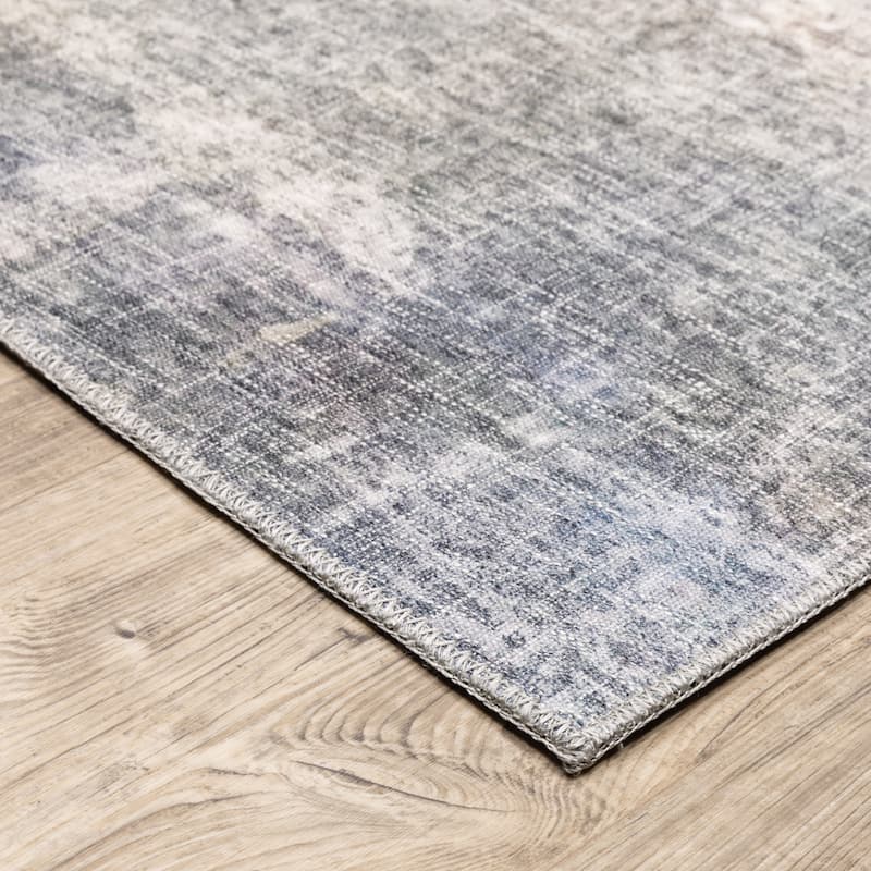 Vista Home Montreux Contemporary Abstract Beige/Cream Area Rug