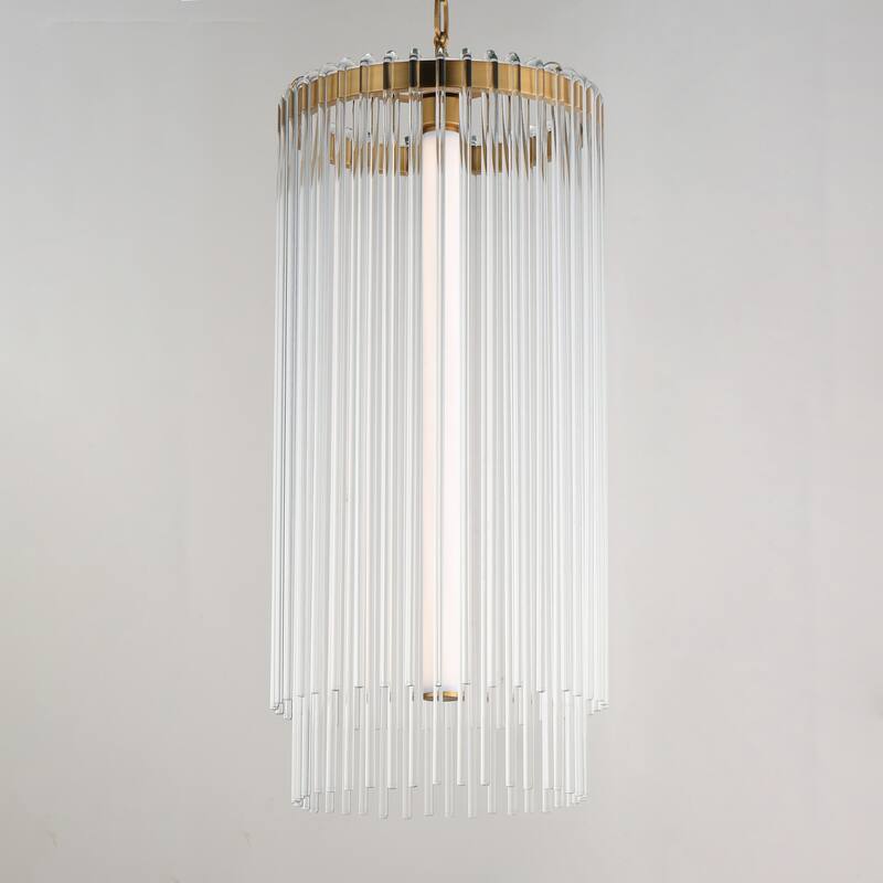 Maxim 38426CL Jolie 14" Wide LED Pendant