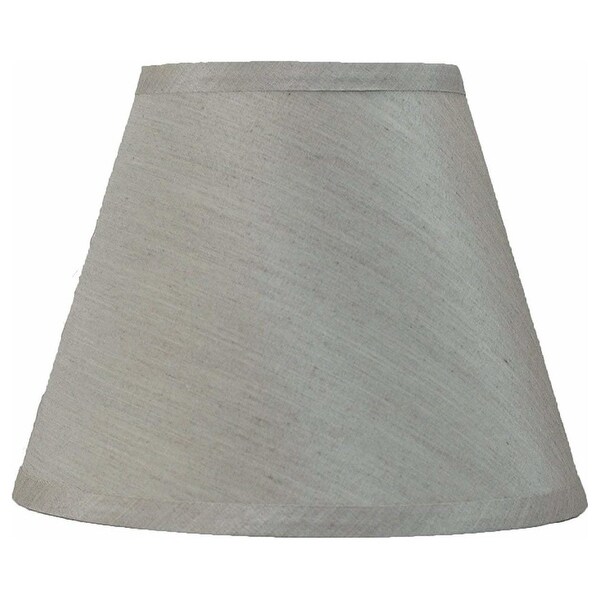 Hardback Faux Silk Conical Lamp Shade 5 inch Top 9 inch Bottom 7 inch Slant On Sale Bed Bath Beyond 30792953