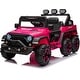 preview thumbnail 9 of 28, 24V Electric Ride on Truck for Kids,Wide Seater Battery Powered Truck with Remote Control, Music,LED Cool Lighting,4WD Pink