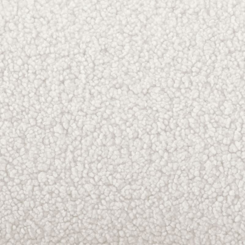 NPD Furniture Zolia Faux Shearling Swivel Accent Chair