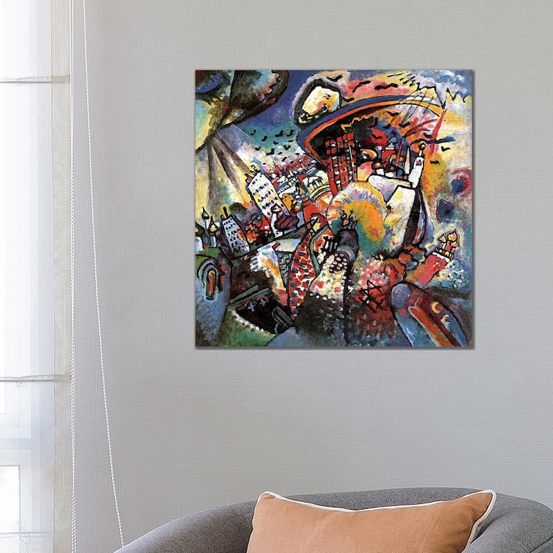iCanvas "Moscow II" by Wassily Kandinsky Canvas Print - 26x26x1.5