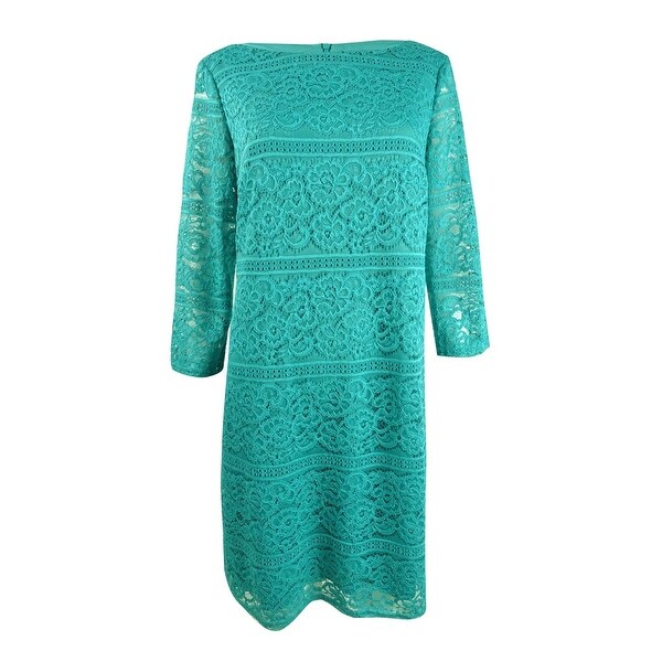 jessica howard allover lace sheath dress