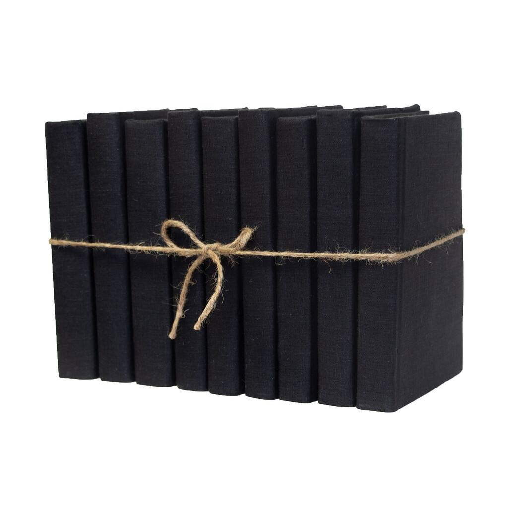 Books Black Decorative Accessories: Onyx Linen ColorPak