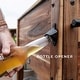 preview thumbnail 9 of 10, Backyard Discovery 100-Qt Acacia Wood Patio Bar Cart Beverage Cooler - 3'1" x 1'7"
