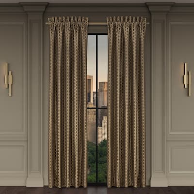 J. Queen New York Metropolitan Bronze Window Panel Pair