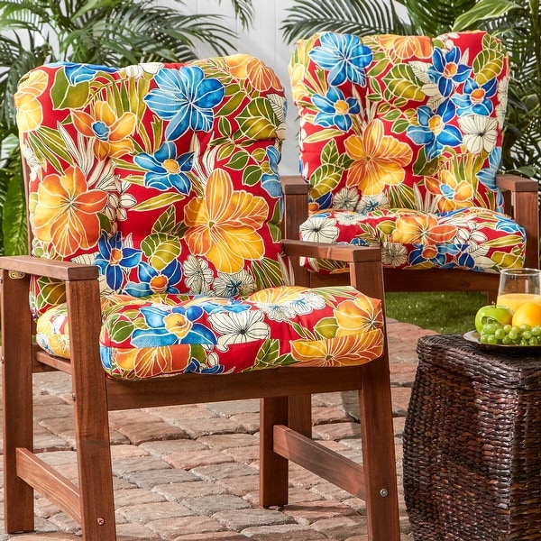 Outdoor seat and back cushion sets sales