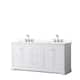Option White, Chrome Trim, Giotto Quartz Top