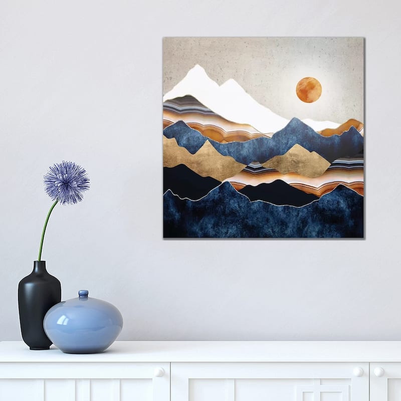 iCanvas "Amber Sun" by SpaceFrog Designs Canvas Print - 18x18x1.5