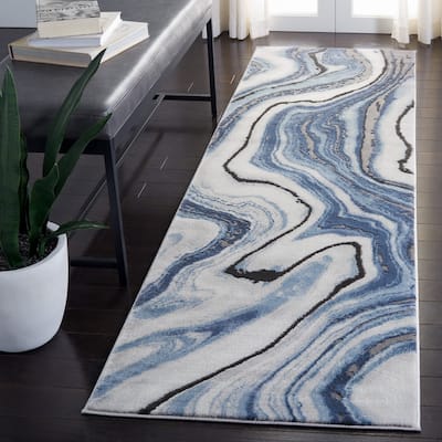 SAFAVIEH Craft Clytie Modern Abstract Marble Pattern Rug