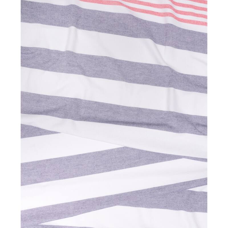Superior Bahari Stripe Fouta Beach Towel with Tassels - 35" x 68"