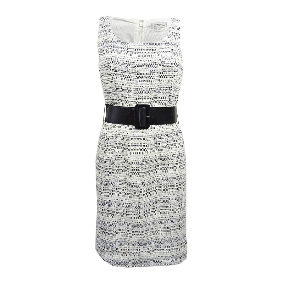 boucle sheath dress
