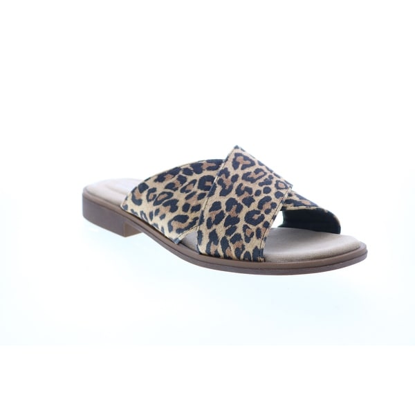 clarks leopard sandals