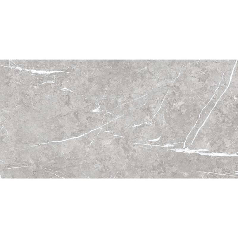 Opera 12x24 Matte Marble Look Porcelain Tile - Floor, Wall - Large Format - 4 x 4 Sample - Pearl