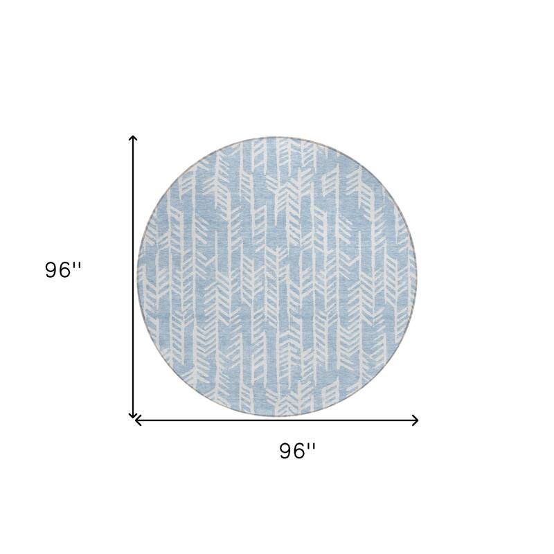 HomeRoots Tribal Transitional Rectangle Outdoor Rug