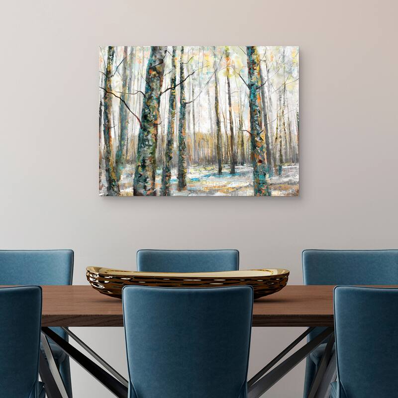 Kaleidoscope Trees VII by Studio Arts Canvas Art Print