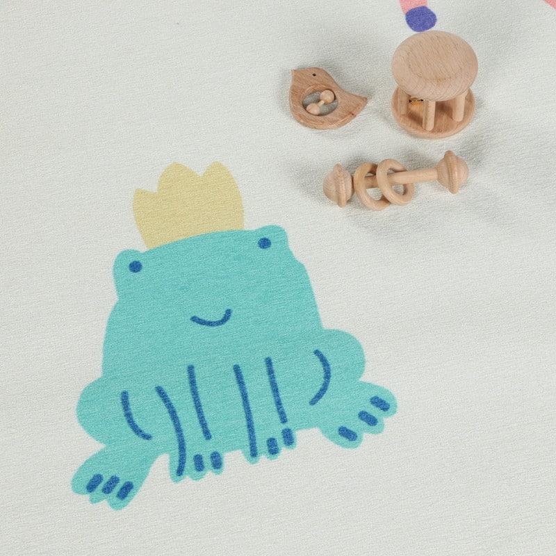 Superior Animal Safari Kids Washable Indoor Area Rug