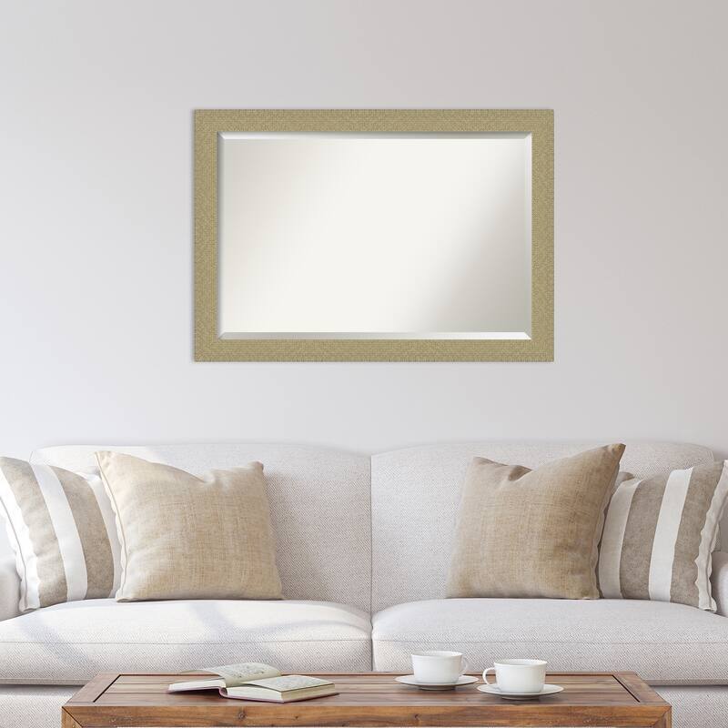 Beveled Wall Mirror - Mosaic Gold Frame - Mosaic Gold