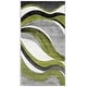 preview thumbnail 17 of 128, SAFAVIEH Hollywood Deep Mid-Century Modern Abstract Rug 2'7" x 5' - Grey/Green