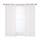 preview thumbnail 113 of 135, Deconovo Grommet Room Darkening Curtains, Set of 4 Panels 42x63 Inch - Pure White