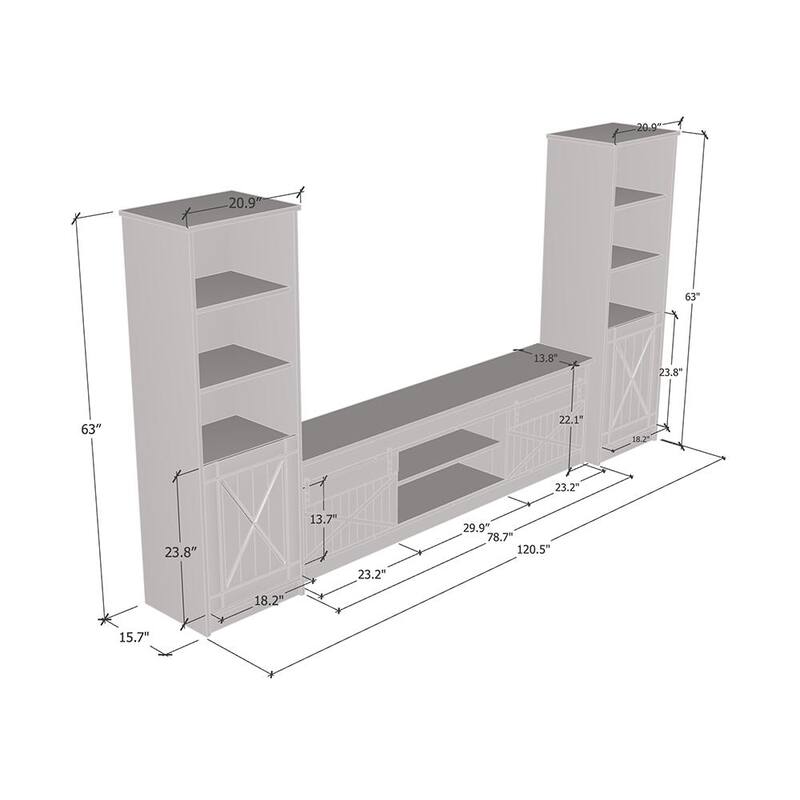Granero 01 Entertainment Center