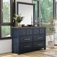 preview thumbnail 19 of 45, Furniture of America Althea Modern Farmhouse 6-Piece Wood Kids Panel Bedroom Set