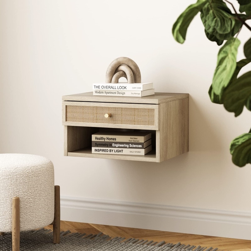 Modern Floating Bedside Nightstand On Sale Bed Bath Beyond 39618544
